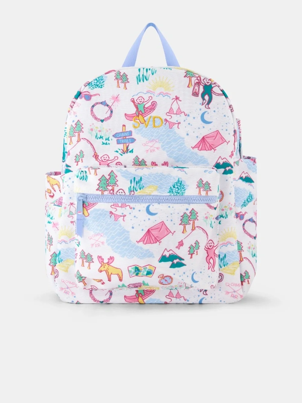 Roller Rabbit Camp RR Backpack PINK